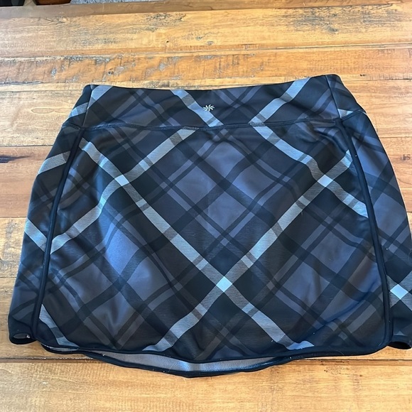 Athleta fleece lined skirt, size large - Picture 2 of 6